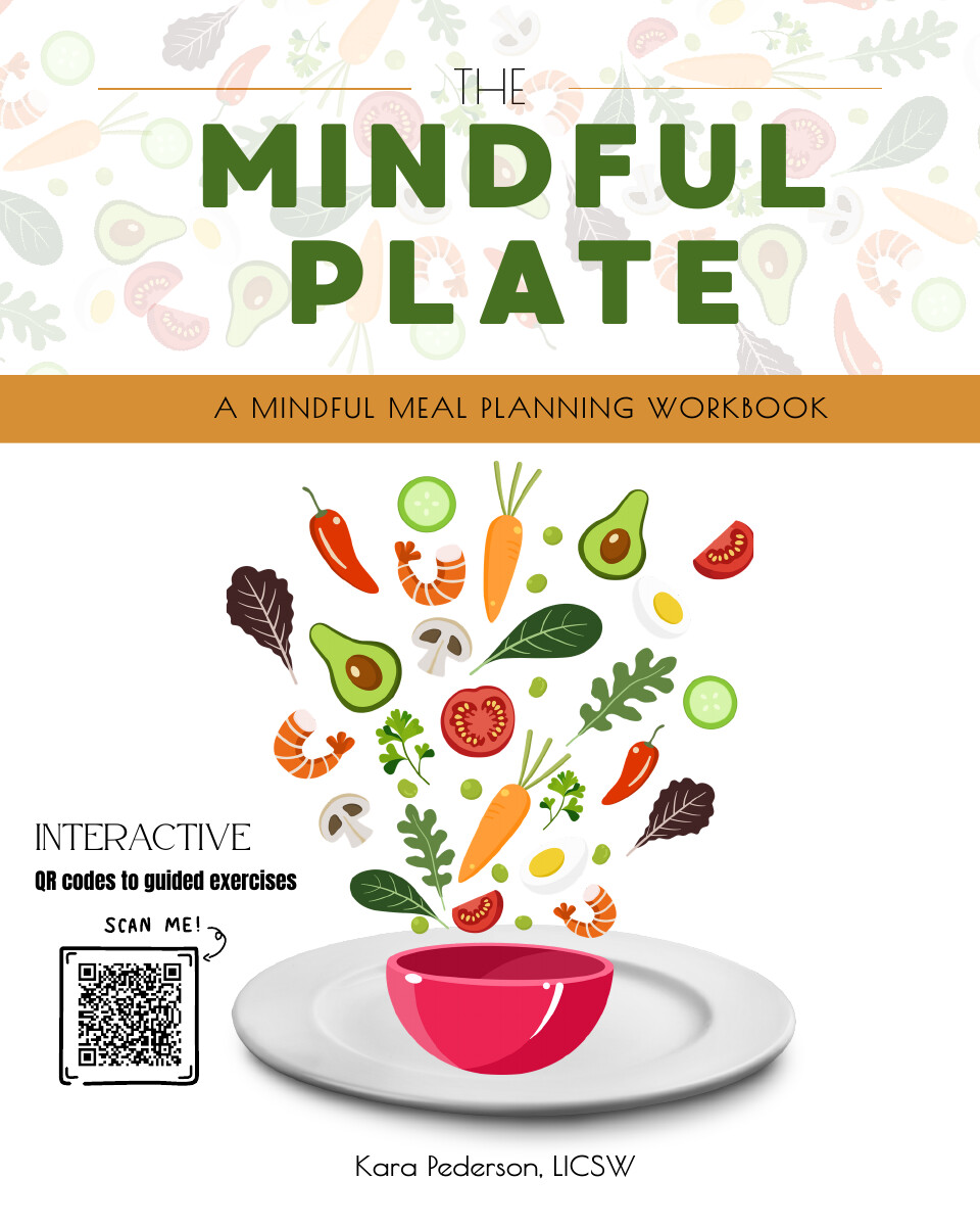 Cover of The Mindful Plate by Kara Pederson, LICSW